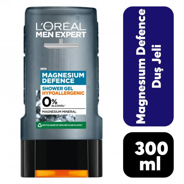 Loreal Paris Duş Jeli 300 ml Magnesium Defence - 1