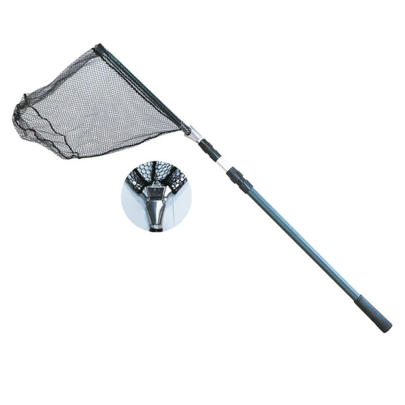 Valkyrie 210 cm Katlanabilir Teleskopik Alüminyum Alaşım 40x40 Balık Kepçesi - 6