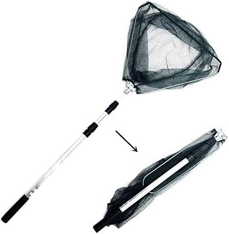 Valkyrie 210 cm Katlanabilir Teleskopik Alüminyum Alaşım 40x40 Balık Kepçesi - 4