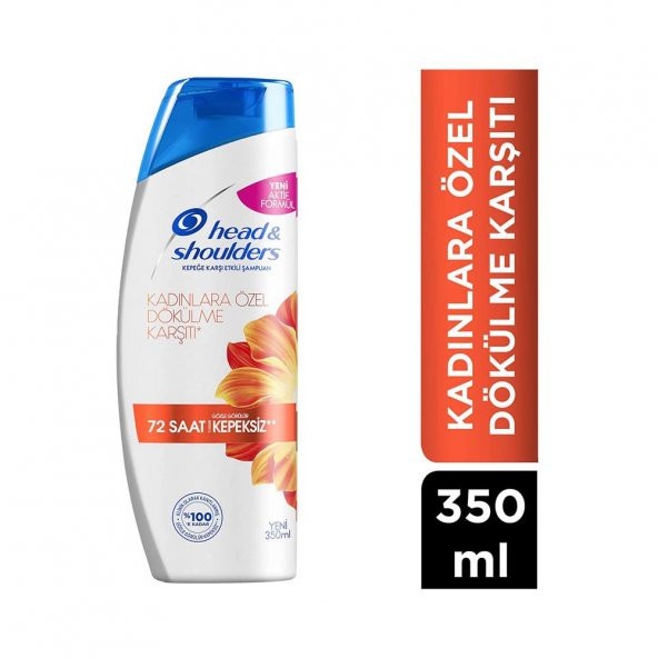 H&S Kadınlara Özel Dökülme Karşıtı Kepeğe Karşı Etkili Şampuan 350ML