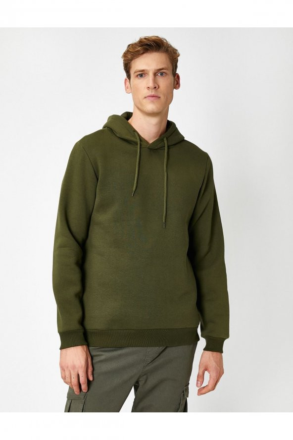 Erkek Haki Sweatshirt 1KAM71593LK - 2