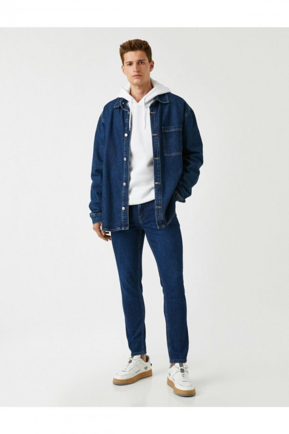 Erkek Jean Pantolon Mavi 2kam43340ld - 2