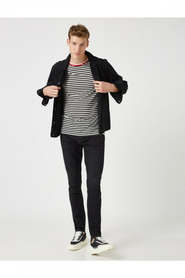 Erkek Justin Super Skinny Jean Pantolon - 2