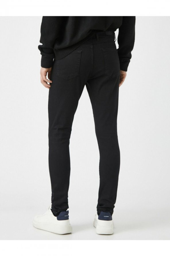 Erkek Justin Super Skinny Jean Pantolon - 4