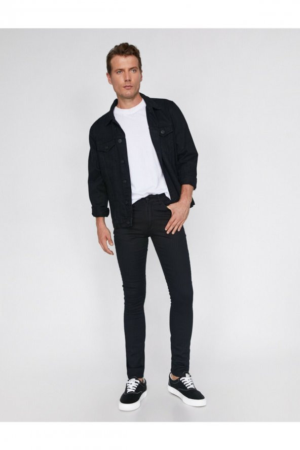 Erkek Justin Super Skinny Jean Pantolon - 2