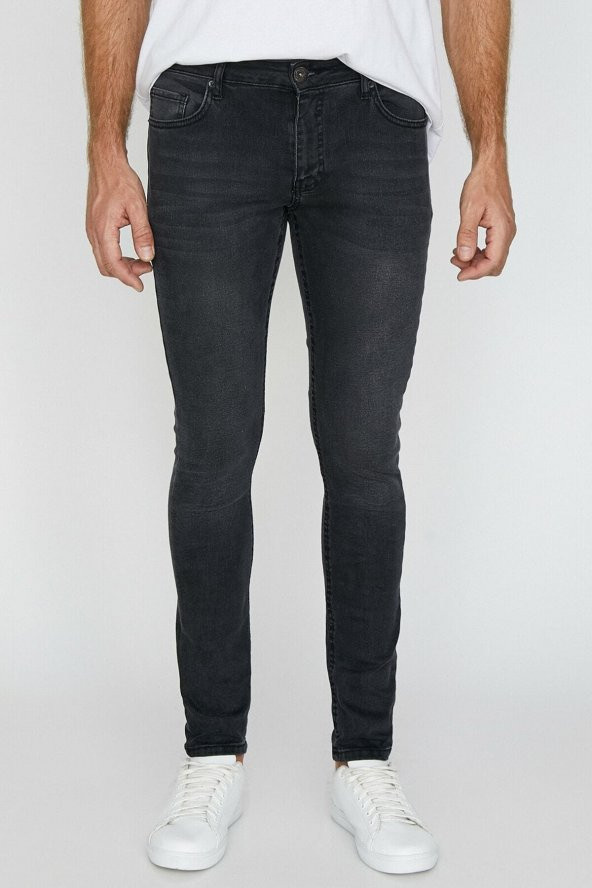 Erkek Justin Super Skinny Jean Pantolon - 3