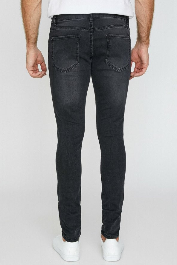 Erkek Justin Super Skinny Jean Pantolon - 4