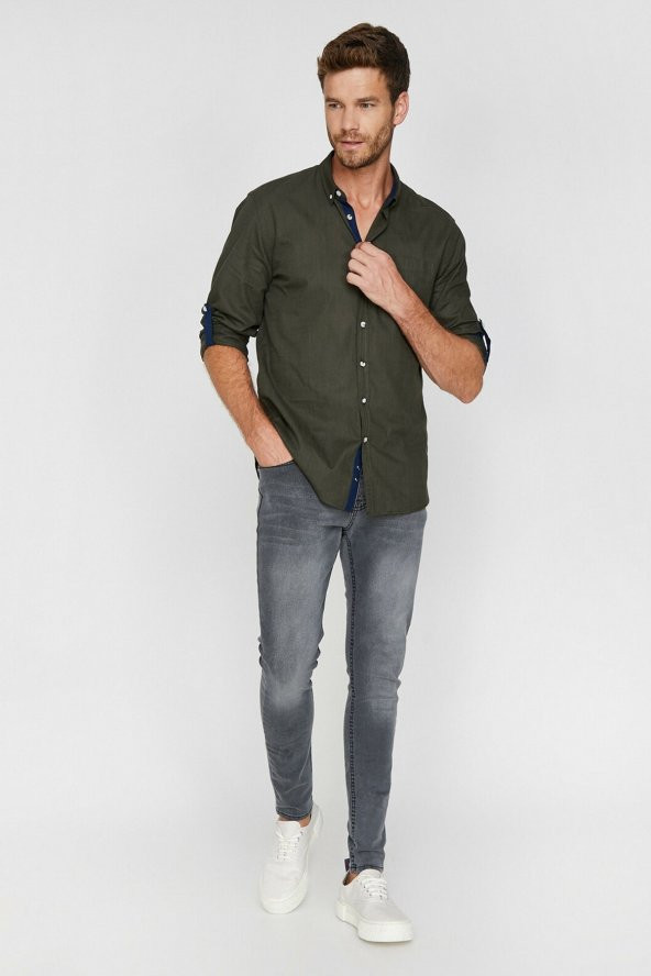 Erkek Justin Super Skinny Jean Pantolon - 8