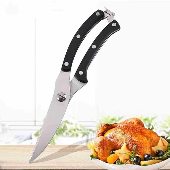 Omnisoft EPX TM-01 Tavuk Makası Paslanmaz Çelik - 4