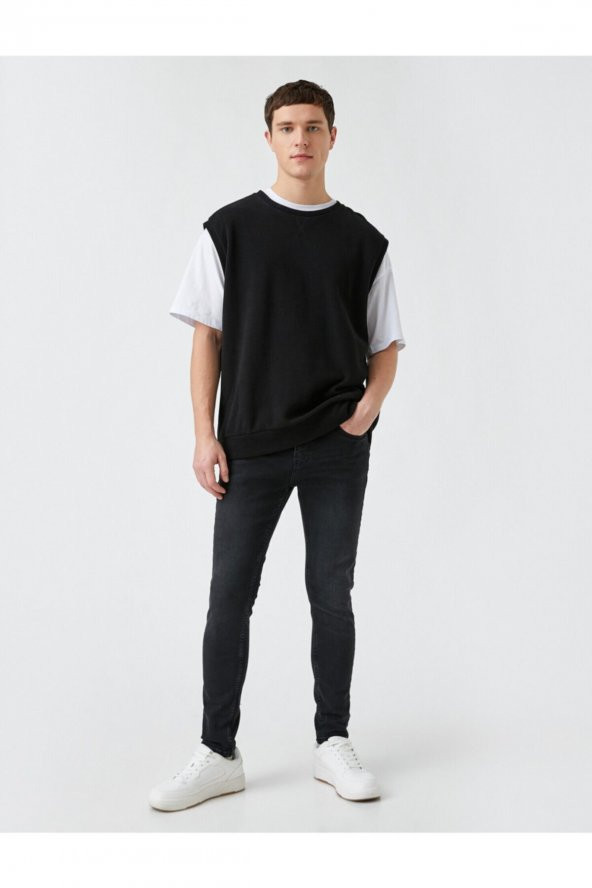 Skinny Fit Kot Pantolon - Michael Jean - 2