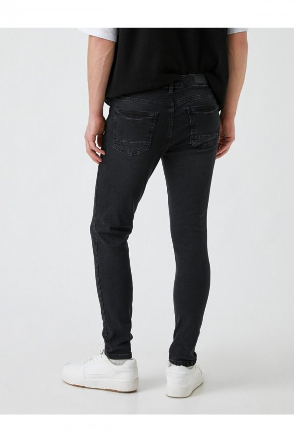 Skinny Fit Kot Pantolon - Michael Jean - 4
