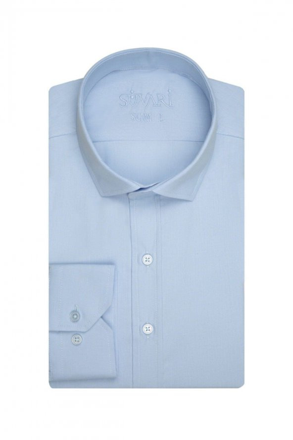 SÜVARİ CLASSİCS SLİM FİT DAR KALIP  CEPSİZ GÖMLEK ürün görseli