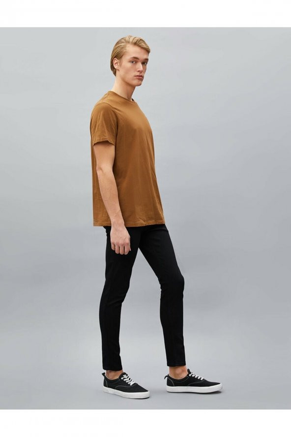 Erkek Siyah Jean Pantolon - 2