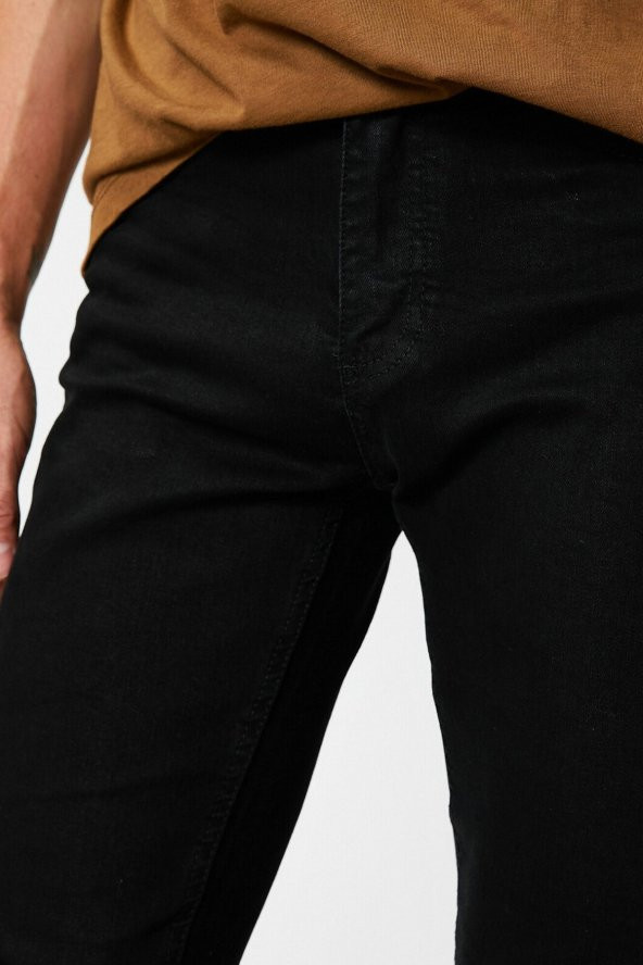Erkek Siyah Jeans 0YAM43592MD - 5