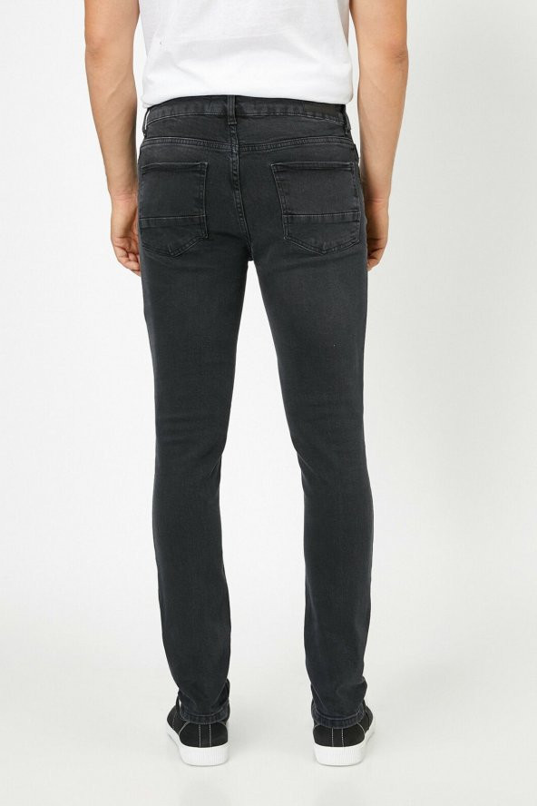 Erkek Siyah Jean 0YAM43211MD - 6