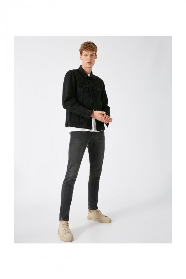 Erkek Gri Jeans 1KAM43217MD - 2
