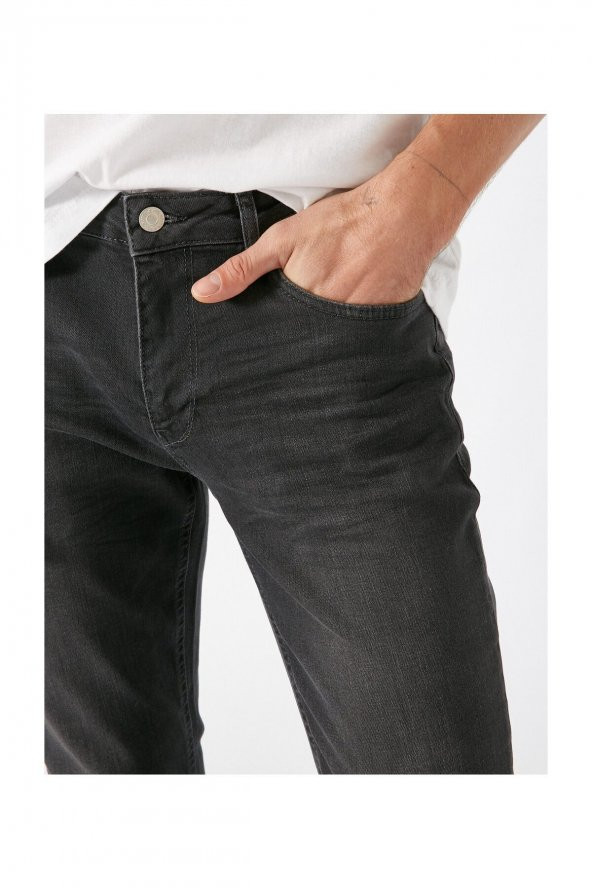 Erkek Gri Jeans 1KAM43217MD - 5