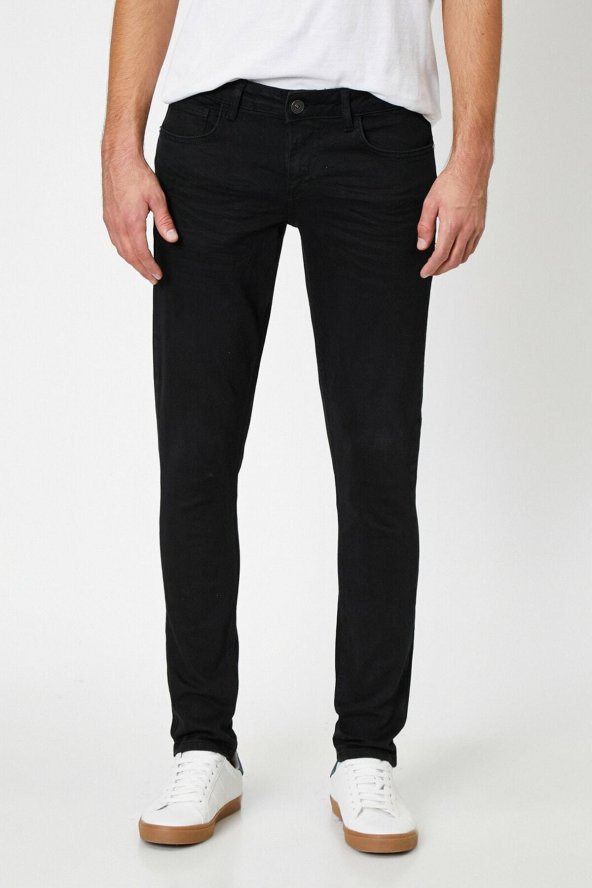 Erkek Siyah Pantolon 0yam43072ld - 3