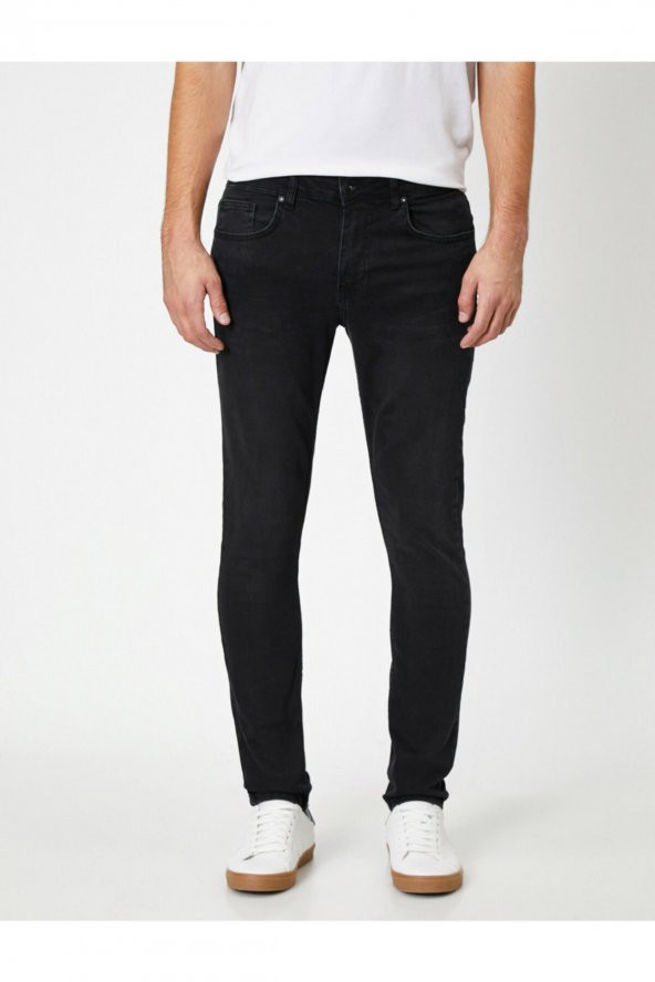 Erkek Siyah Pantolon 0YAM43187LD - 3