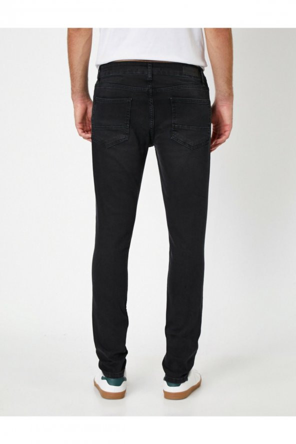 Erkek Siyah Pantolon 0YAM43187LD - 4
