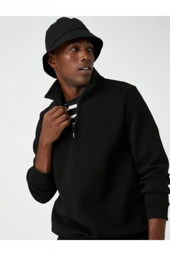 Erkek Sweatshirt Gri 3wam70064mk - 5