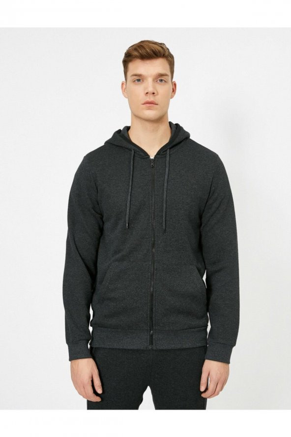 Erkek Sweatshirt 0yam71088lk - Resim 3