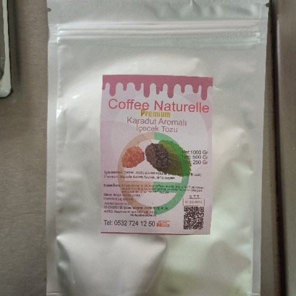 Karadut Aromalı içecek Tozu 1 kg
