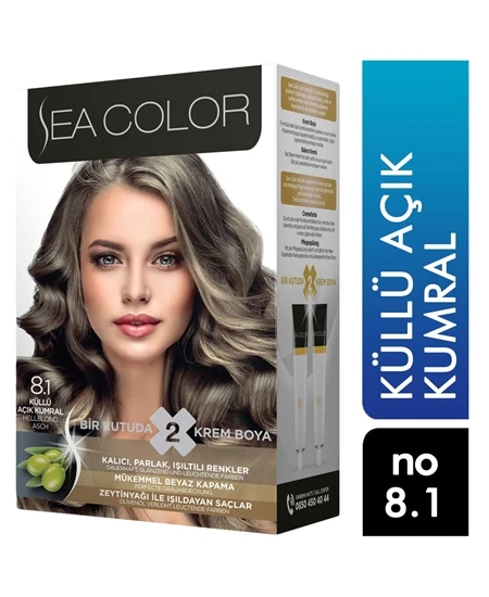 Sea Color Set Boya 8.1 Küllü Açık Kumral