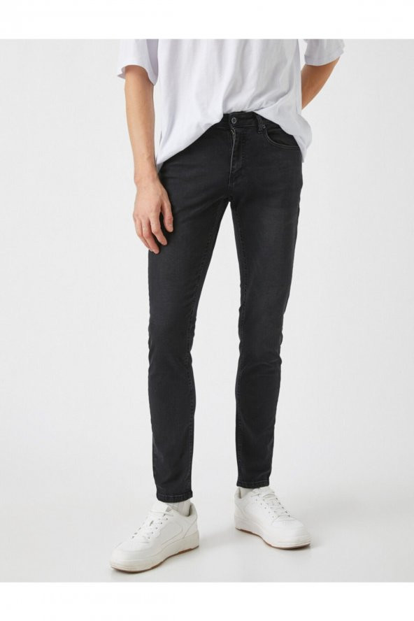 Skinny Fit Kot Pantolon - Michael Jean - 3