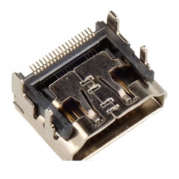 HDMI Dişi Soket 19 Pin Kart Tipi 90 Derece - Resim 3