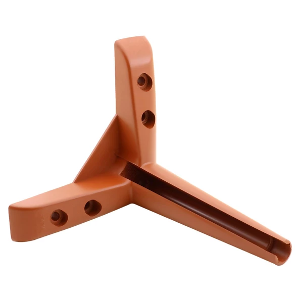 Piko Lüks Mobilya Kanepe Tv Ünitesi Konsol Koltuk Ayağı 17 Cm Kahverengi Baza Ayakları - 7