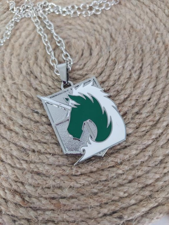 Kolye Anime Titan Gerdanlık Kolye Takı Aksesuar - 2