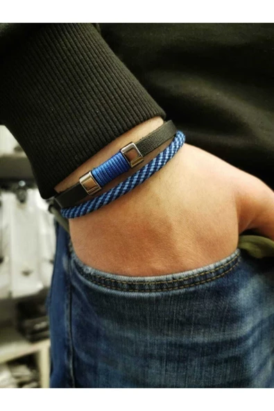 Hakiki Deri Erkek Bileklik ürün görseli 1