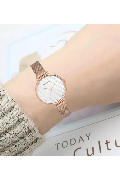 Kadın Rose Gold Kol Saati - 2