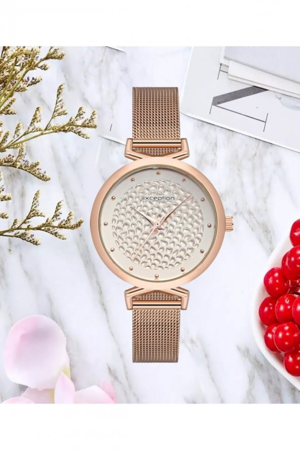 Kadın Kol Saati Moda Trend Bayan Kol Saati Rose Gold