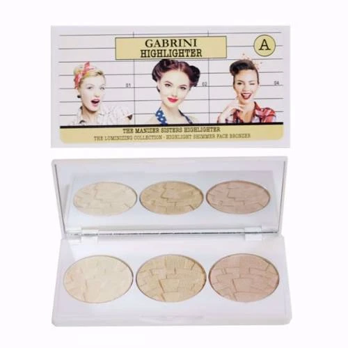 Gabrini 3'lü Aydınlatıcı A Paleti - Highlighter EBR361