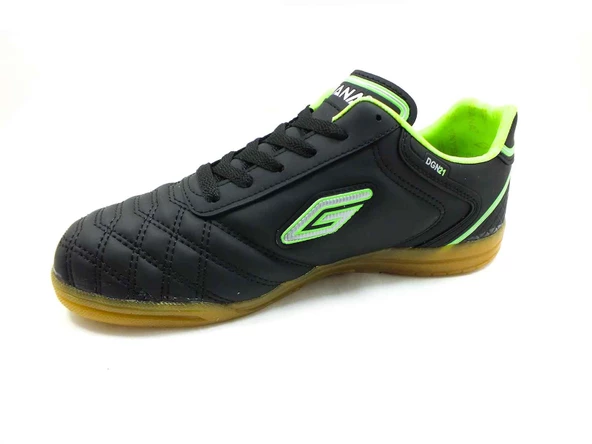 Dugana Futsal Salon-Parkur Ayakkabı Siyah-F.Yeşil 114 Dgn21 - 3
