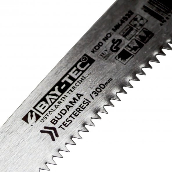 Baytec Testere Ağaç Budama Testeresi 300mm (Kauçuk Sap) - 2