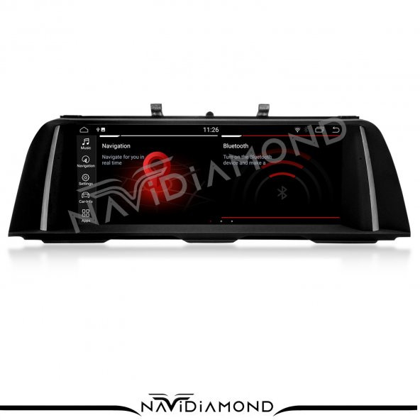 NAVİDİAMOND BMW 5 SERİSİ F10 2012-2016 OEM MULTİMEDİA CAR PLAY TEYP - 4