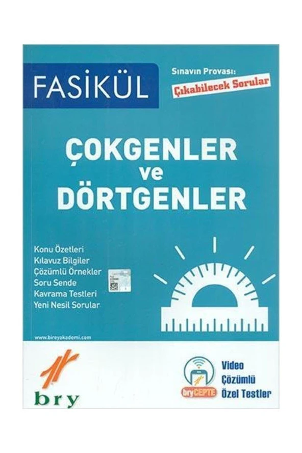 BİREY FASİKÜL ÇOKGENLER VE DÖRTGENLER SORU BANKASI