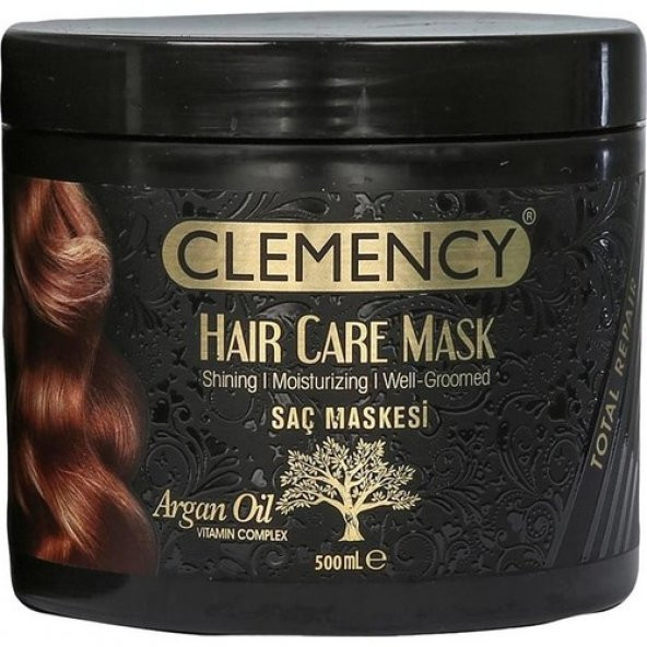 Clemency Arganlı Saç Maskesi 500ml.