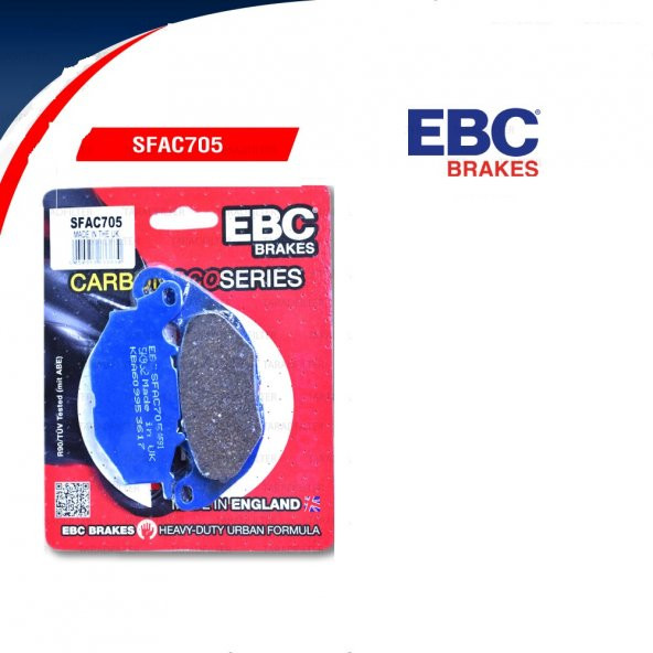 Yamaha X-Max 300 Abs Ön Fren Balatası Ebc Sfac705 Karbon Balata N11.66559