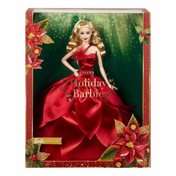 HBY03 Barbie 2022 Mutlu Yıllar Bebeği, Sarışın - 4