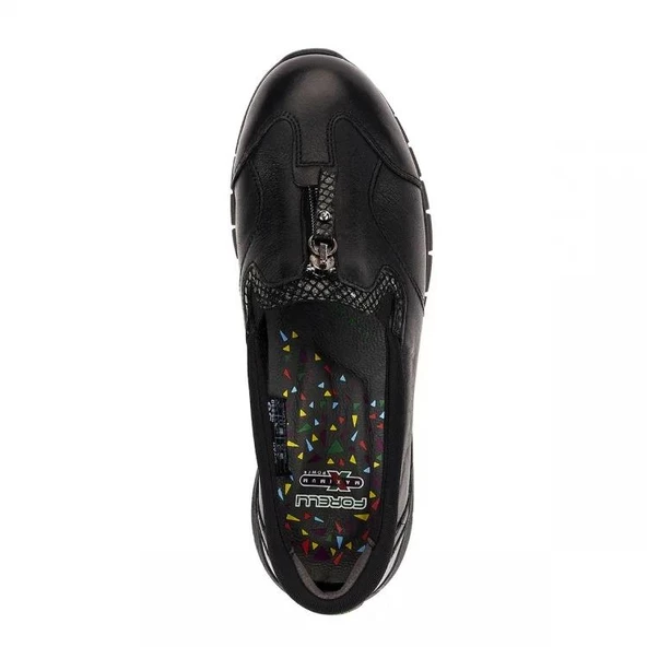 FORELLİ LİLYUM 29444 KEMİK ÇIKINTISI KADIN DERİ AYAKKABI - Resim 8