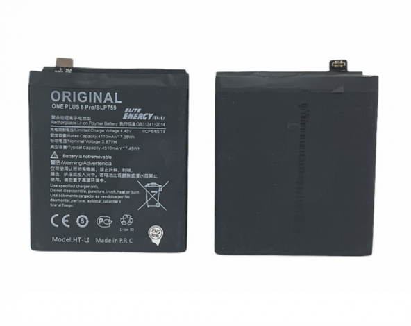 Kadrioğlu Oneplus 8 Pro Batarya Pil BLP759