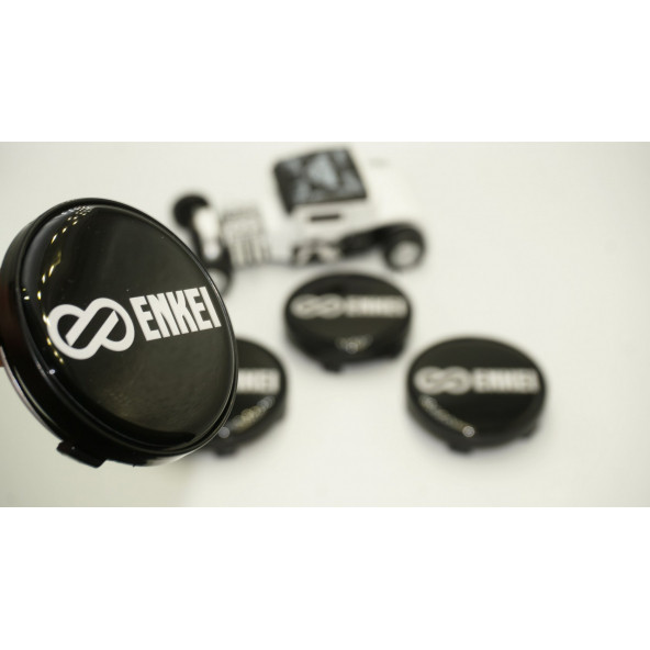 Enkei Logo Jant Göbeği Kapak Seti 60mm