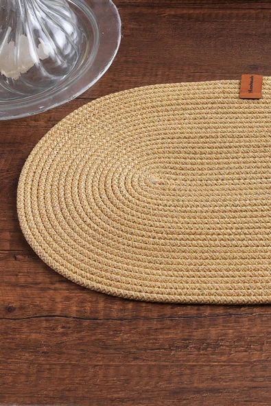 2 Adet Oval Supla | Amerikan Servis Runner | Tabak, Tava, Altlığı Sofra Sunumluk - 10