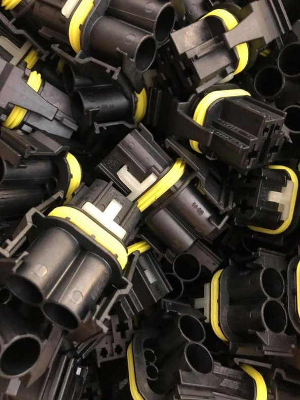 VW Audi 4 Pin Su Geçirmez Oto Elektrik Konnektörü 9442401/220 545 03 29 - Resim 6