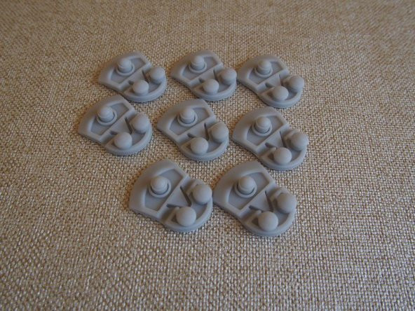 Plastik Dikdörtgen Kapak Kulpu 85x28mm 480 Adet Kapak Tutucu - Resim 7