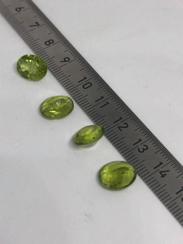 Doğal Topaz Taşı 66 Adet - Mavi Yeşil Beyaz Pembe Topaz Taşı - 8